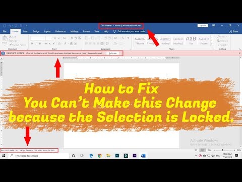how to unlock selection in microsoft word how to unlock selection in microsoft word