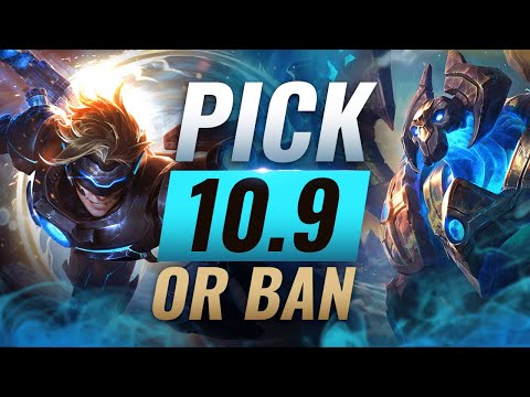 OP PICK or BAN: BEST Builds For EVERY Role - League of Legends Patch 10.9