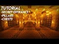 Minecraft | Underground Storage Room Easy Tutorial [How to Build]