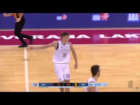 #ABAFutureStars 2021/22 highlights: U19 Zadar - U19 Split (26.11.2021)