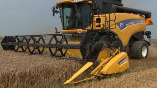 preview picture of video 'New Holland CX 8060  van  Bosma Landbouwbedrijf  Nieuwolda   *HD*'