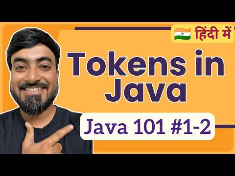 Tokens In A Java Program Hindi Java 101 1 2