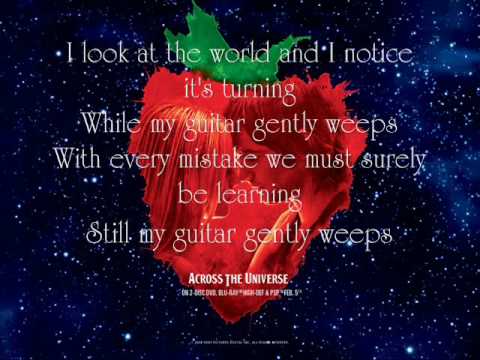 While My Guitar Gantly Weeps - Martin Luther McCoy and Jim Sturgess {Lyrics}