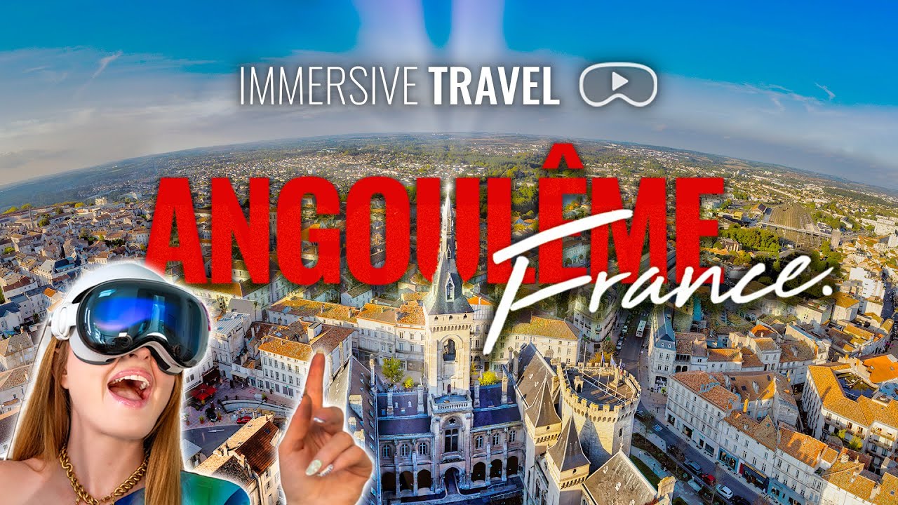 France’s Hidden Gem - Discover Angoulême in Stunning 3D VR180 | 8K on Vision Pro & Meta Quest