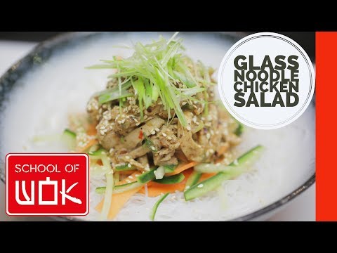 Refreshing Chinese Glass Noodle Chicken Salad Recipe
