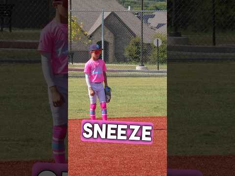 Don't sneeze and field #basebroz #baseball #baseballlove #baseballlife #oops #sneeze #shortstop