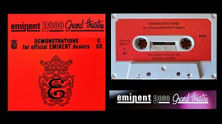 Video thumbnail for Eminent 2000  Demonstrations for official Eminent Dealers Side 1 1976 by Norm Bailey