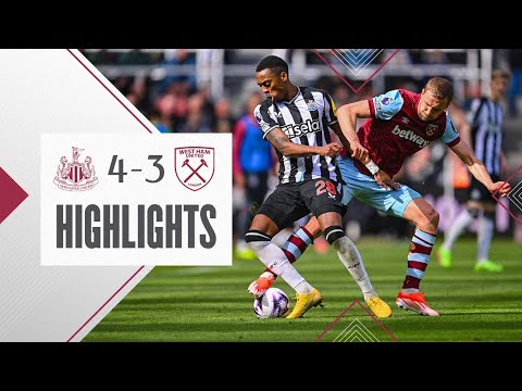 Newcastle 4-3 West Ham | A Strong Showing Ends In Late Defeat | Premier League Highlights