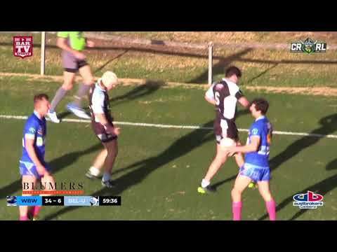 2018 CRRL - First Grade Round 17 Highlights - West Belconnen v Belconnen United