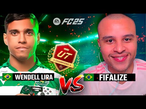 WENDELL LIRA VS FIFALIZE IN EA FC 25 WL! (FULL GAME + REACTION FROM BOTH)