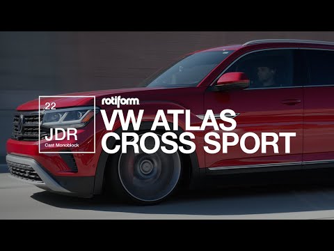 Rotiform JDR 22-inch | VW Atlas Cross Sport