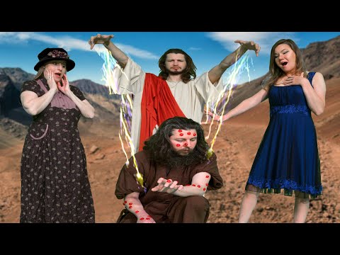 Jesus Cleanses a Leper following Sermon on the Mount Matthew 8