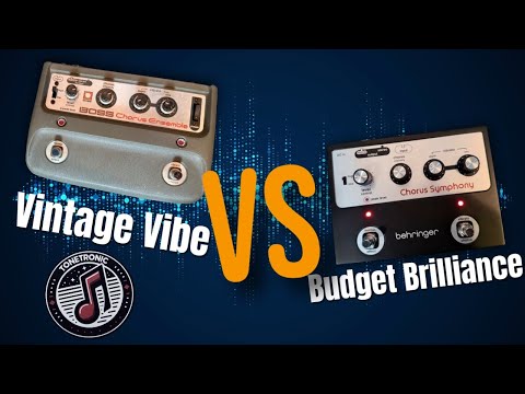 Boss CE-1 vs Behringer Chorus Symphony | Vintage Vibe or Budget Brilliance?
