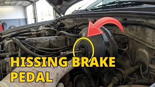 Brake Pedal Hisses When Pressed – Bad Vacuum Booster Diaphragm Fix