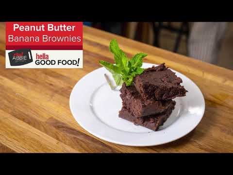 Peanut Butter Banana Brownies (Easy & Delicious!)