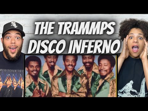 ITS FIRE!| FIRST TIME HEARING The Trammps -  Disco Inferno REACTION