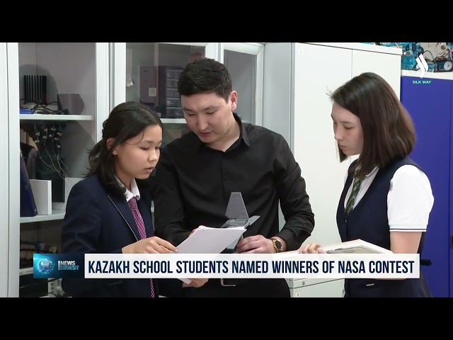 Kazakh school students named winners of NASA contest