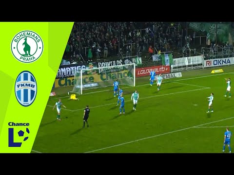 Chance Liga Highlights: Bohemians : Mladá Boleslav 1:1 (dohrávka, 6. kolo)