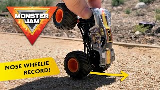 Max-D Longest Nose Wheelie Ever! | How to Break World Records