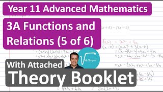 3A Functions and Relations (5 of 6)