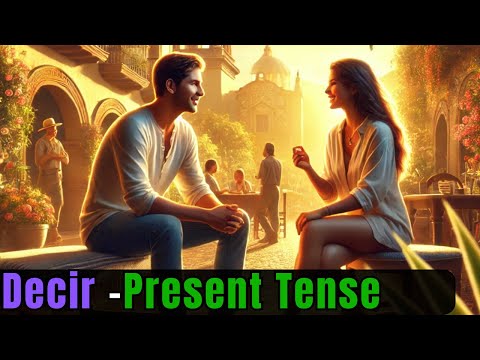 Present Tense of “Decir” in Spanish: Conjugation, Conversation Practice + Quiz