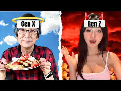 Most Loved vs Most Hated Female YouTubers by Generation