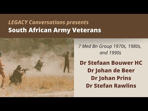 Legacy Conversations - Four 7 Med Bn doctors speak on Operations and Ethics