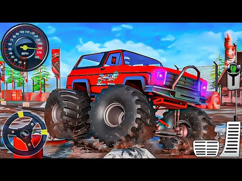 Spintrials Mudfest Offroad Car Driving Simulator - 4x4 Monster Truck Driving - Android Gameplay #2