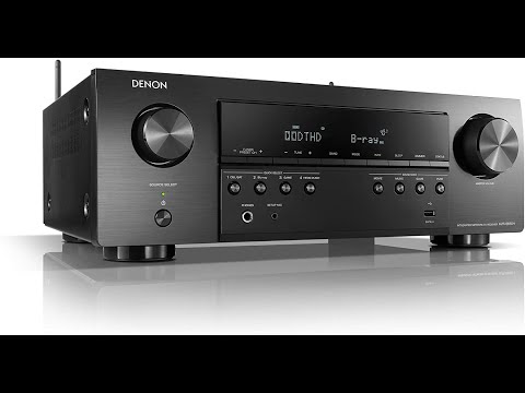 Denon AVR-S650H Audio Video Receiver, 5.2 Channel (150W X 5) 4K UHD Home Theater Surround Sound