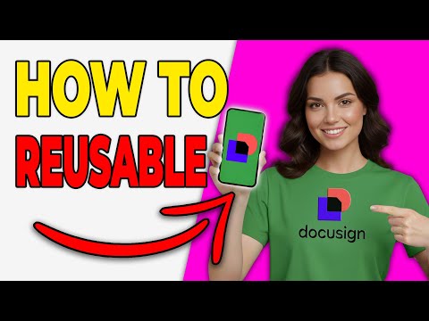 How To Create Reusable Template In Docusign Fast Tutorial 2026