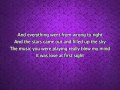 Kylie Minogue - Love At First Sight, Lyrics In Video