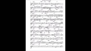 Transcfription du solo de Stan Getz sur "Stella By Starlight" Bb