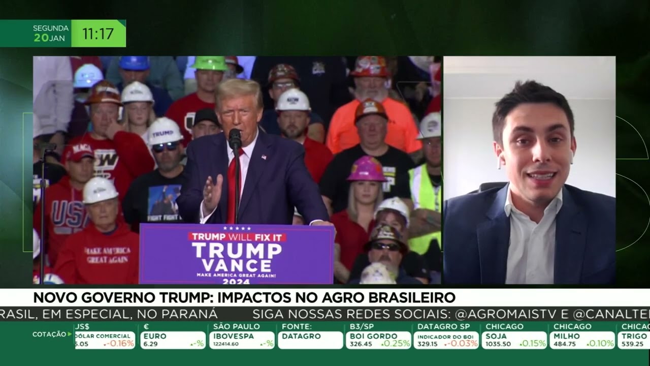 Novo governo Trump: Impactos no agro brasileiro