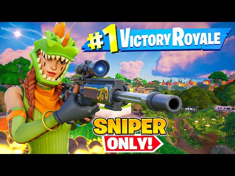 The SNIPER *ONLY* CHALLENGE in Fortnite Chapter 5!