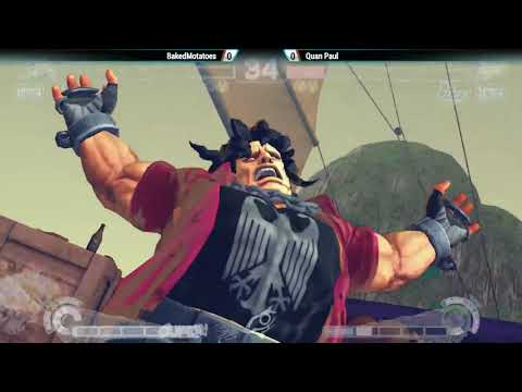 WNF Oakland 2019 S2.2 - USFIV Winners Round 1 BakedMotatoes (M. Bison) vs Quan Paul (Hugo, Rufus)