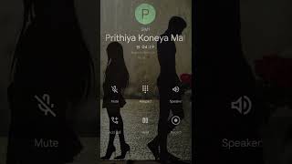 Prithiya koneya mathu 😫 broken love story 🥀 