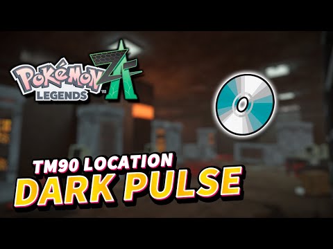 Pokemon Legends Z-A How to get DARK PULSE TM (TM90 Dark Pulse Location)