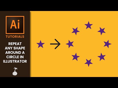 Repeat Any Shape Around a Circle in Illustrator