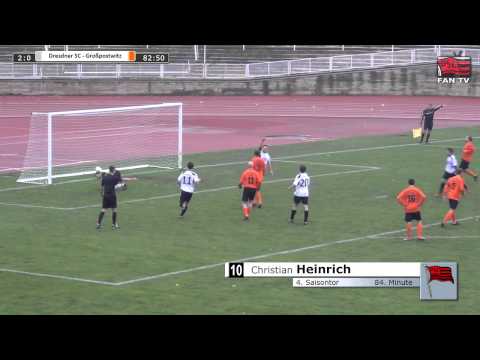 Tor: Dresdner SC 1898 2:0 SV Großpostwitz-Kirschau