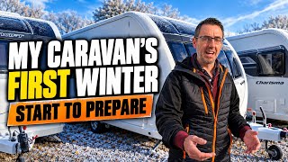 My Caravans First Winter. 