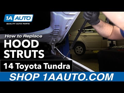 How to Replace Hood Struts 14-19 Toyota Tundra