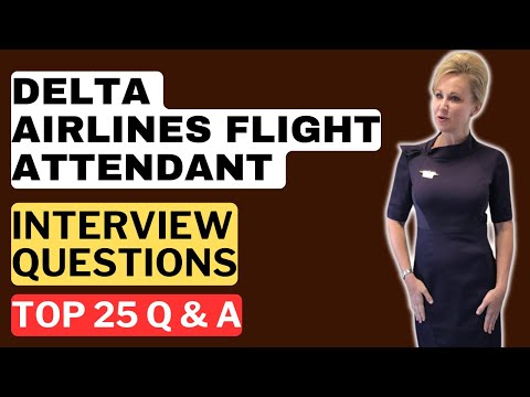 Delta Airlines Flight Attendant Interview Questions and Answers for 2025
