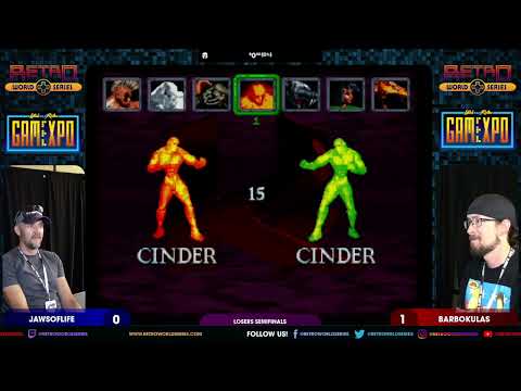 JawsOfLife vs Barbokulas (Losers Semifinals) - Killer Instinct (SNES) - Utah Retro GamExpo 2025