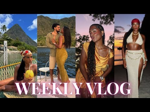 if you hate love PLEASE dont watch this ♡ (baecation 2025 st. lucia travel vlog)
