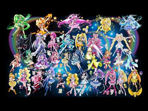 Eiga Precure All Stars New Stage 2: Kokoro no Tomodachi Precure ~Eien no Tomodachi~ (2013 Version) Mayu Kudou & Tomoyo Kurosawa & Hitomi Yoshida