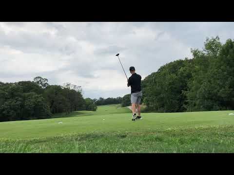 Drive on #8 at Swope Memorial Golf Course