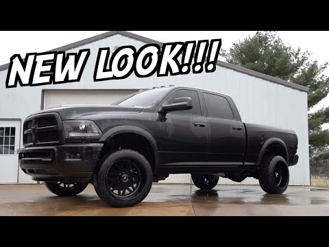 RAM BASE MODEL TRADESMAN UPGRADES!!! LARAMIE SWAP!!!