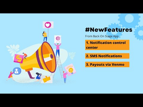 #NewFeatures from Back On Stage app - Vol. 2, Feb 17 2023