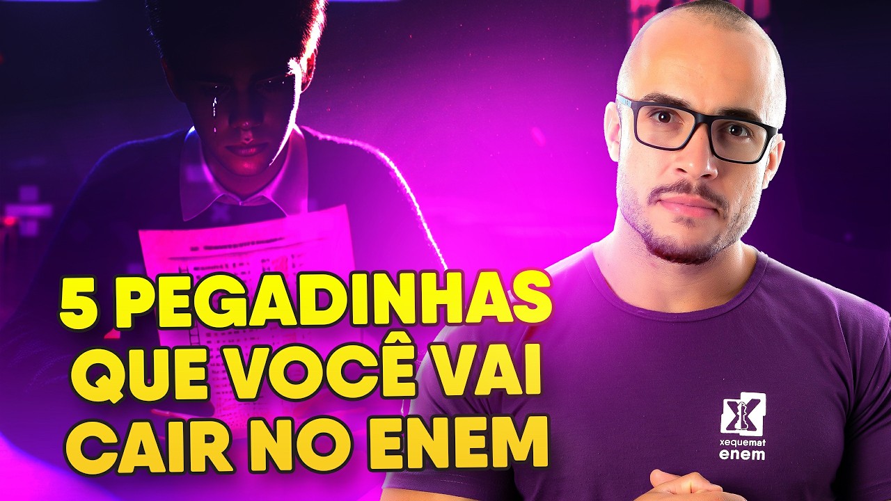 5 PEGADINHAS QUE TODOS OS ALUNOS CAEM NA PROVA DO ENEM