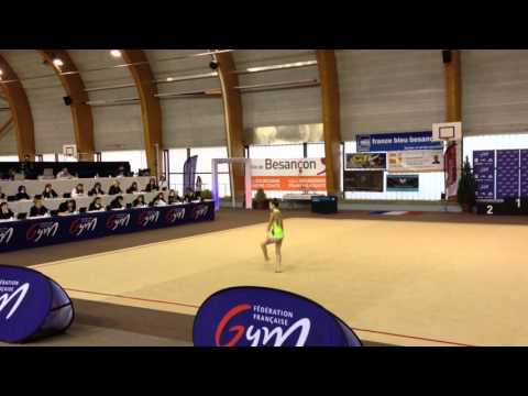 Valentine JEMFER - Ballon - Nationale C 12-13 ans - CDF Besançon 2016